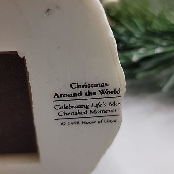 House Of Loyd " Up the Chimney" Santa Clause Climber Holiday Decoration 1998 - Picture 10 of 11